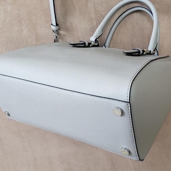 NWT Michael Kors Ciara Large Leather Satchel - Picture 9 of 11